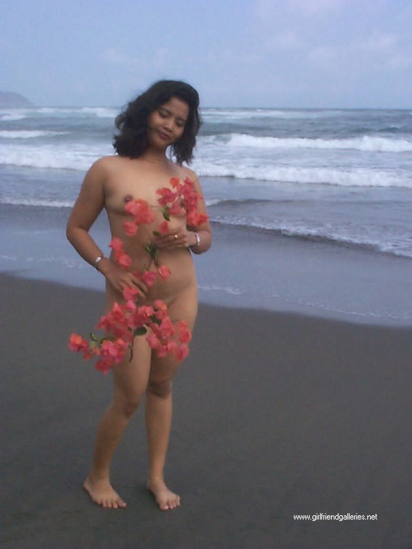 Nudist at Bali