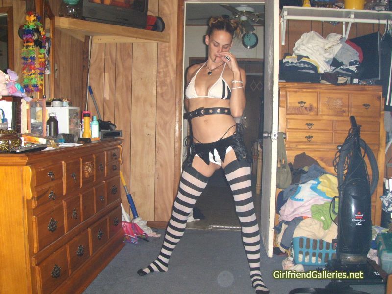 Girl loves to dress like a slut suck and fuck